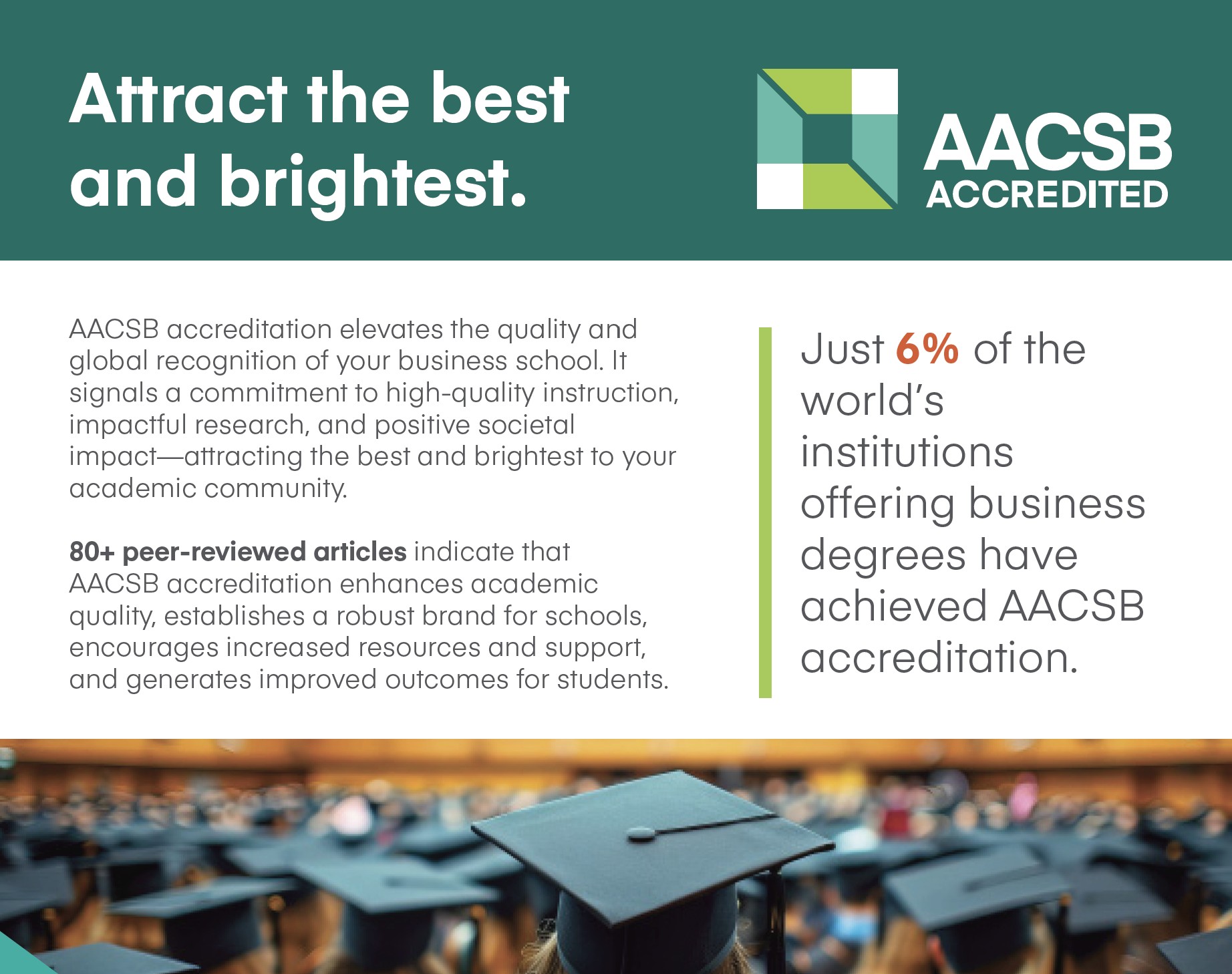 Attract the best and brightest with accreditation