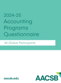 2024-25 BSQ Accounting Programs Questionnaire Report cover image