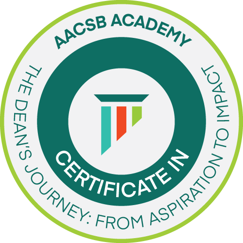 The Dean's Journey: From Aspiration to Impact Program Badge
