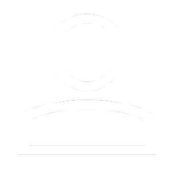 White outline of a person's head and shoulders