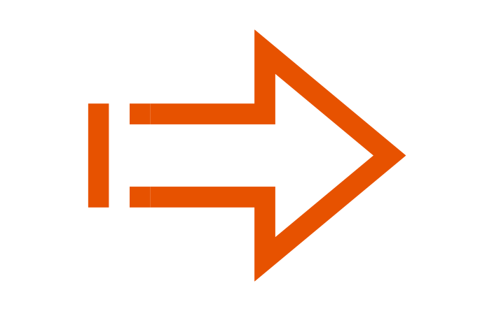 orange arrow pointing right